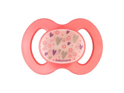 Baby Nova Anatomický utišujúci cumlík bez krúžku silikón 0-6m svieti v tme 1 ks
