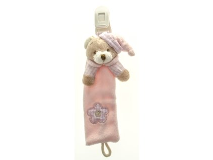 Baby Bruin Plyšová retiazka na cumlík 21 cm