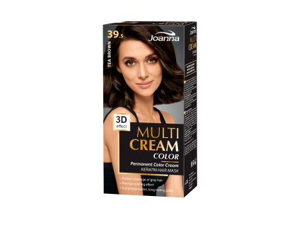 Joanna Multi Cream Color farba na vlasy Čajová hnedá 039.5