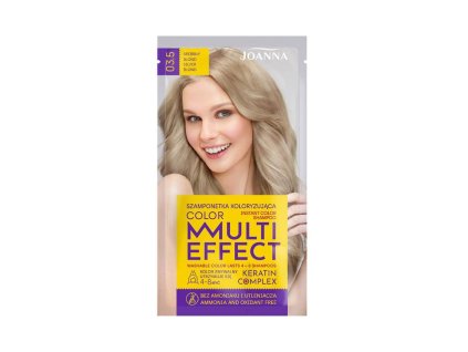 Joanna Multi Effect Color farbiaci šampón - Strieborný blond 3.5