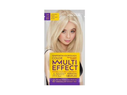 Joanna Multi Effect Color farbiaci šampón - Ultra jasný blond 1.5