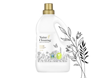 Naturcleaning Prací gél na farebné oblečenie hypoalergénny 1,5 l