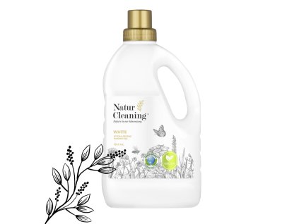 Naturcleaning Prací gél na biele oblečenie hypoalergénny 1,5 l