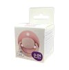 Baby Nova Okrúhly utišujúci cumlík s krúžkom latex 0-24m 1 ks