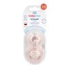 Baby Nova Anatomický utišujúci cumlík s krúžkom silikón 0-6m 2 ks sterilizačný box