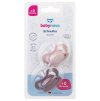 Baby Nova Anatomický utišujúci cumlík s krúžkom silikon 0-6m 2 ks