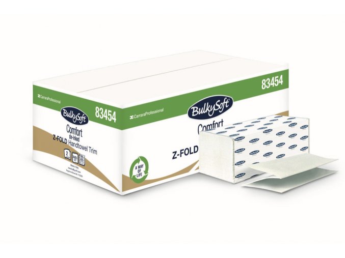 Papírové ručníky skládané Z-FOLD Ultra, 2vr., 3750ks, celluloza