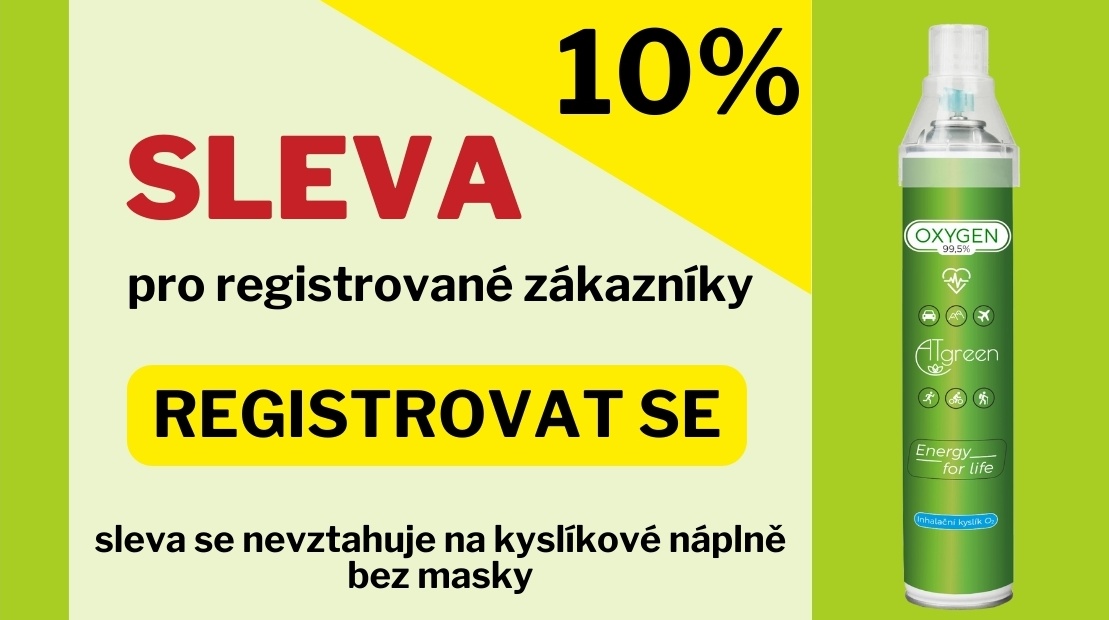 10% sleva pro registrované zákazníky