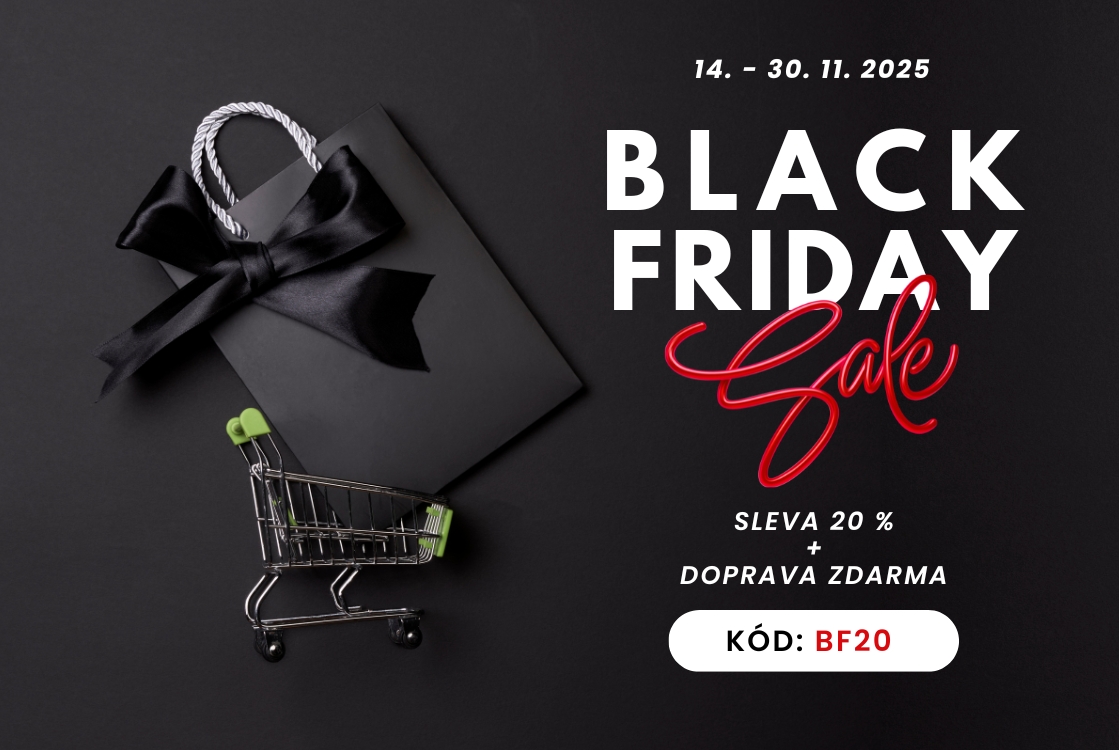 Black Friday s 20% slevou na vše