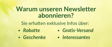 Warum unseren newsletter abbonieren?