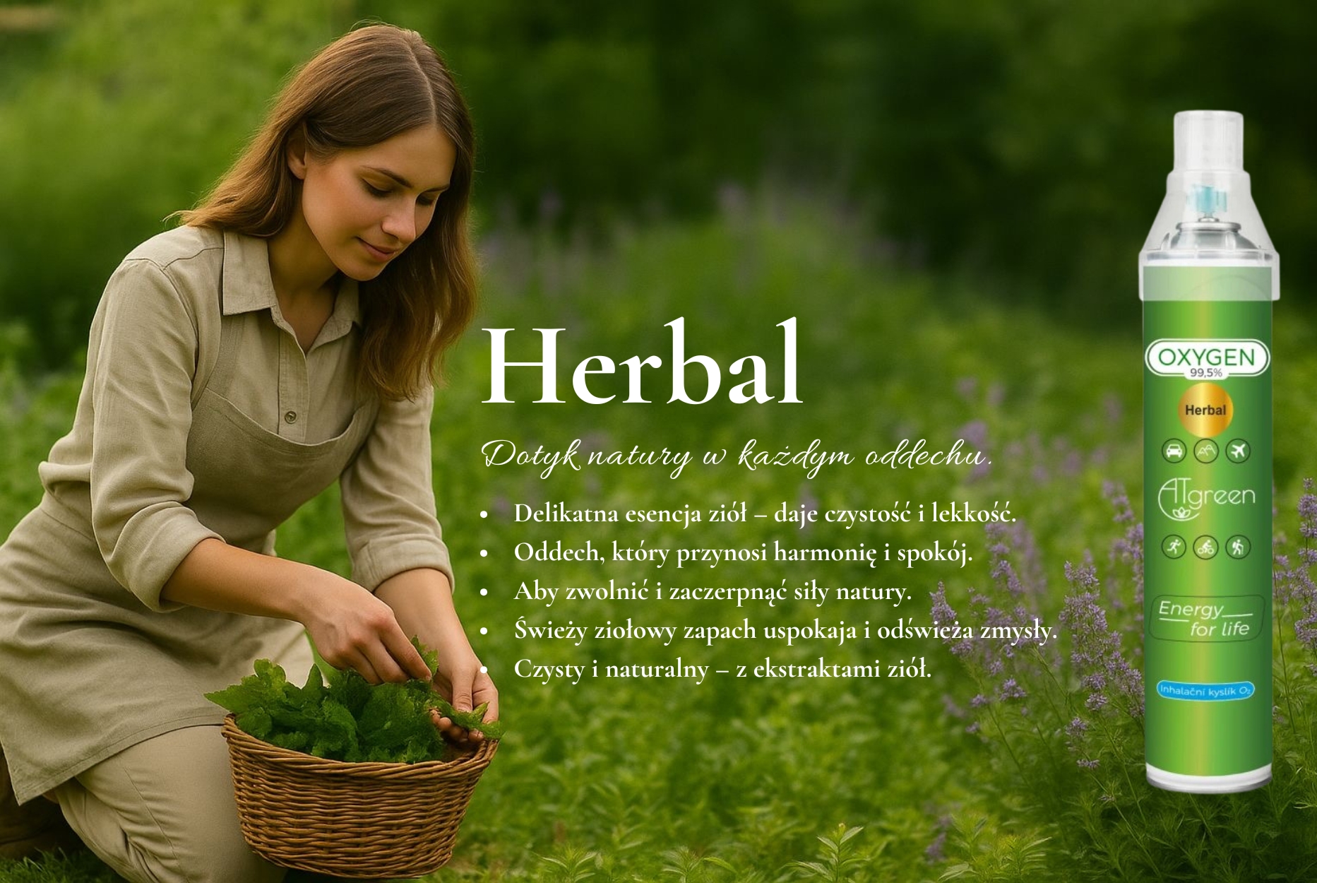 Tlen inhalacyjny, oxygen Herbal