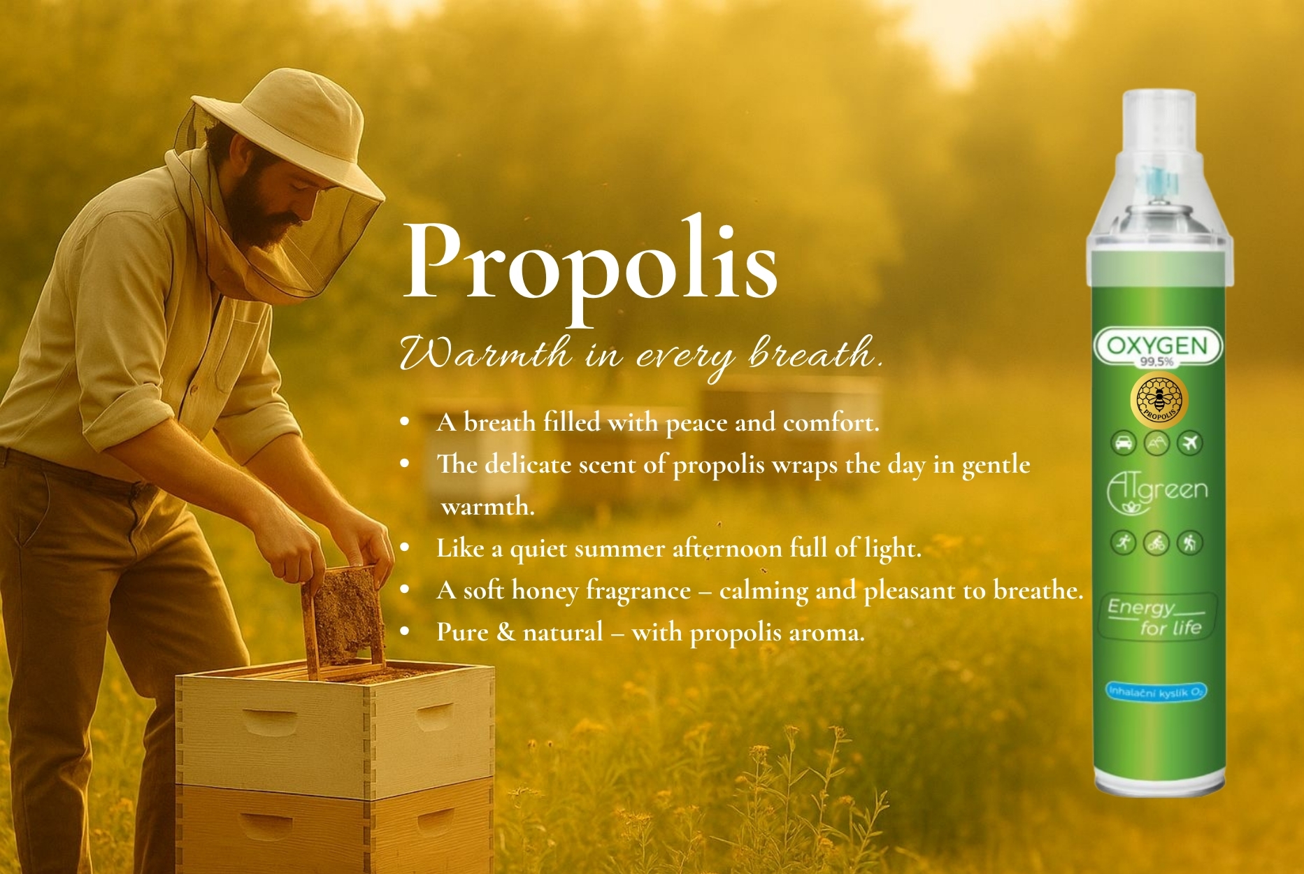 Inhalation Oxygen O2 (14L) 1 pc - Propolis