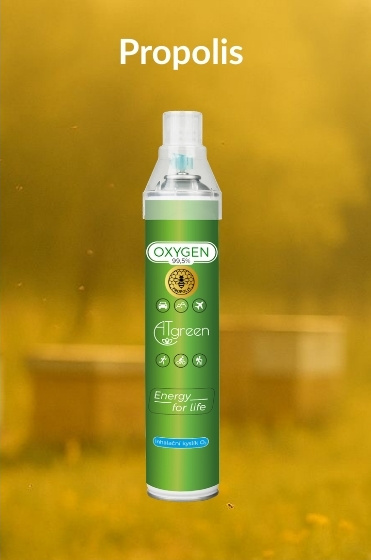 Inhalační Kyslík O₂ - Propolis