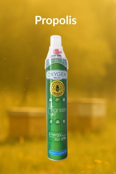 Tlen inhalacyjny, oxygen O₂ - Propolis