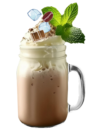 Frappé Čokoládovo Mätová Káva