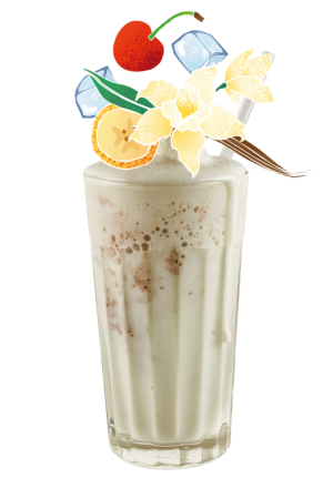 Frappé Čerešňovo-Banánové