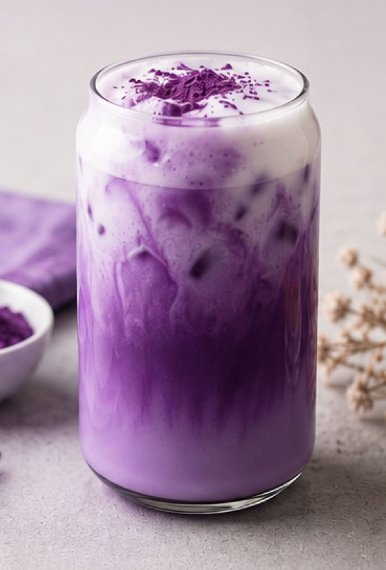 Purple Ube Latte