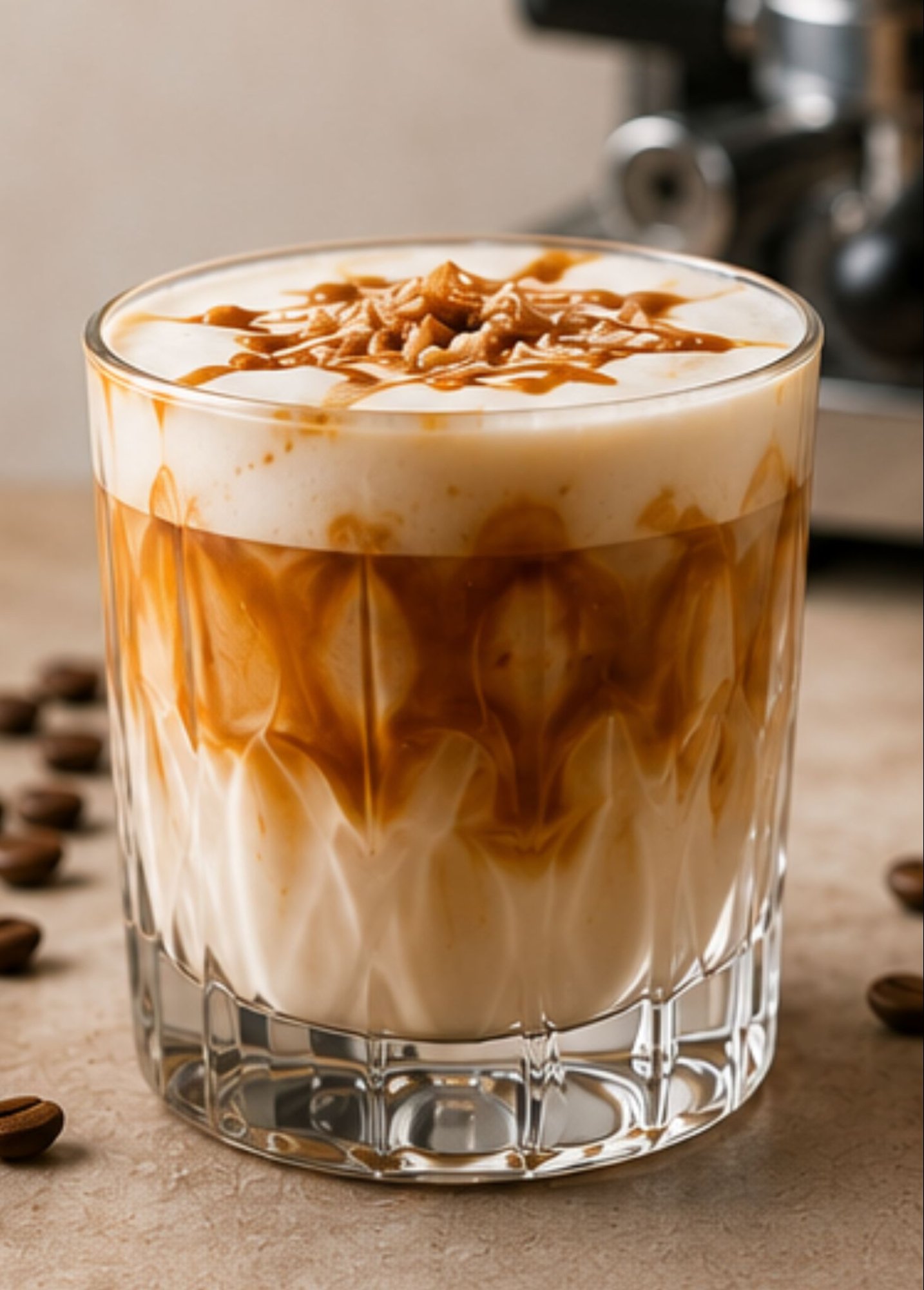 Salted Caramel Oat Latte