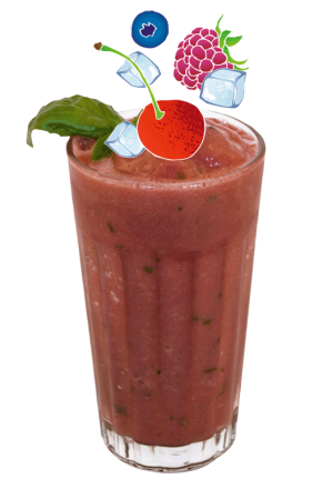 Smoothie s Bazalkou