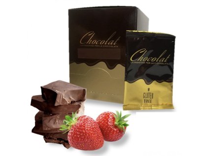 ANTICO EREMO Horúca čokoláda Jahodová - Fragola 10ks