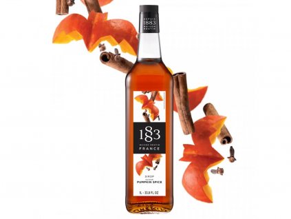 1883 ROUTIN Sirup Tekvica s korením - Pumpkin Spice sirup 1l