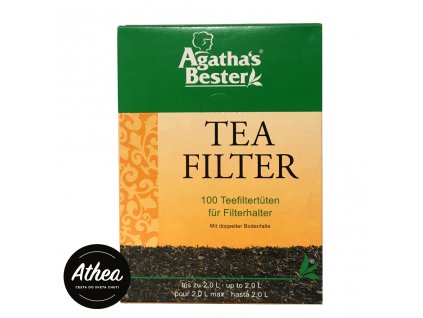 Filtre na sypaný čaj Agatha's Bester 100ks