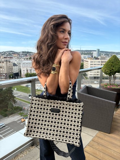 MADALENA Medium TOTE BAG ikonická kabelka SORENA | dámska taška s popruhom