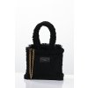 TEDDY BLACK MINI TOTE BAG