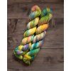 Flower Fields - Silver sparkle 2ply 50g / 200 m
