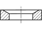 DIN 6319G kuželová pánev pro kulové podložky, tvar G DIN6319G