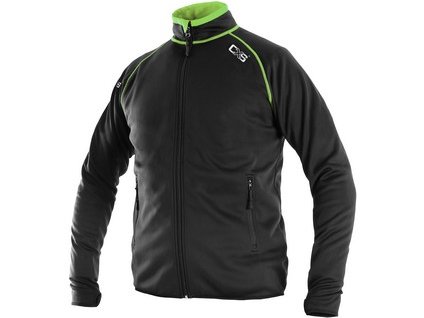 Pánská mikina TORONTO, černo-zelená