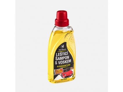 Leštící šampon s voskem, láhev 450 ml + 50 ml zdarma