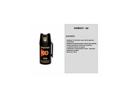 Pepřový-KO FOG sprej 40 ml, BALLISTOL 24420