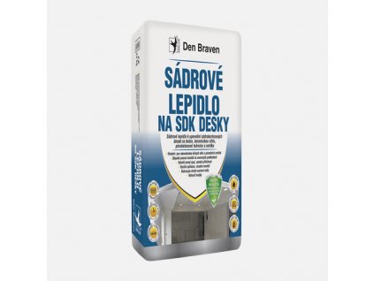 Sádrové lepidlo na SDK desky, pytel 20 kg, bílé