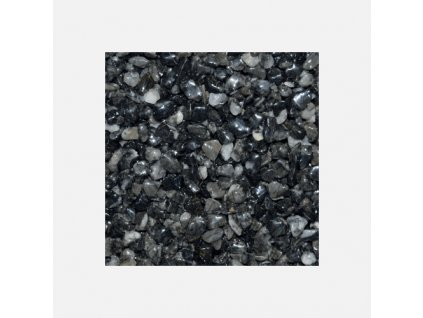 Mramorové kamínky 3 - 6 mm, pytel 25 kg, černé - antracit