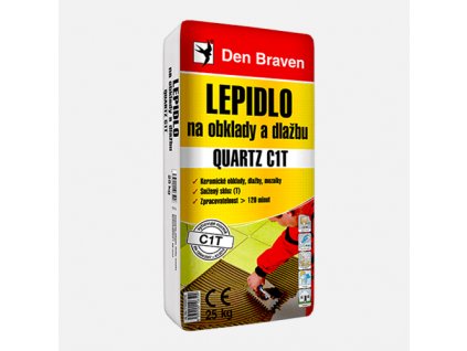 Lepidlo na obklady a dlažbu QUARTZ C1T, pytel 25 kg