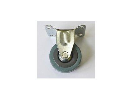 Kolečko 75x21 pevné šedá guma 45 kg