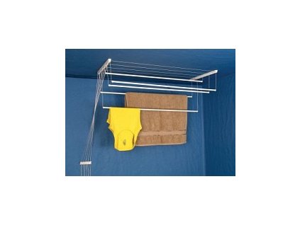 Stropní sušák 160cm, 7 tyčí BÍLÝ "AKČNÍ CENA BEZ SLEVY"