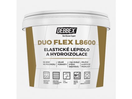 Elastické lepidlo a hydroizolace DUO FLEX L8600, kbelík 5 kg