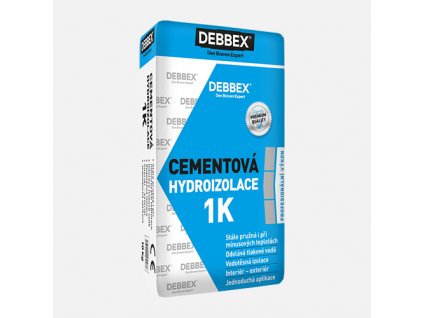 Cementová hydroizolace 1K, pytel 9 kg, šedá