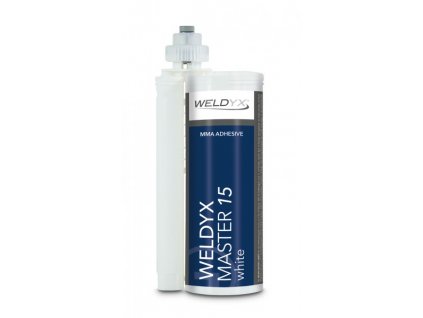 WELDYX metylmetakrylátové lepidlo Master 15 WHITE , 50ml, (7866)