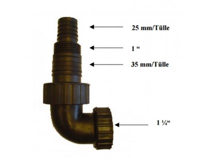 HADICOVÁ PŘÍPOJKA 1 1/4" I