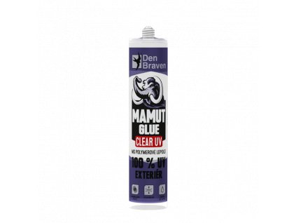 Mamut Glue CLEAR UV / 100% UV Exteriér 290ml transparentní - Novinka!