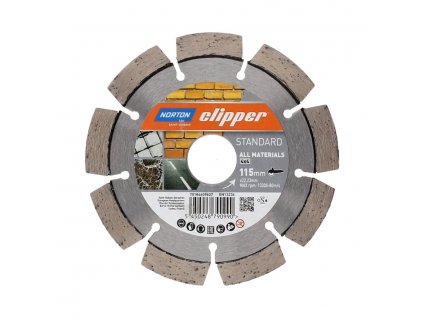 Kotouče 115x22.23mm Norton Clipper STANDARD ALL MATERIALS