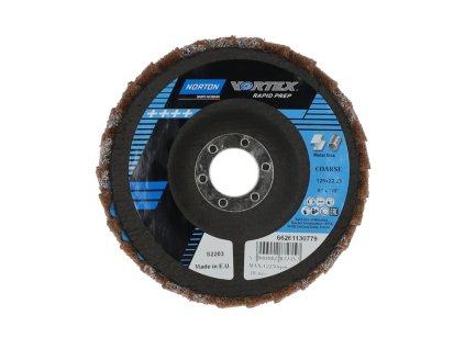 Netkané lamelové kotouče 125x22mm Hruby Norton VORTEX