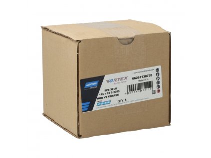 Netkané lamelové kotouče 115x22mm Hruby Norton VORTEX