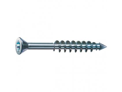 SPAX-M vrut zápustná hlava, částečný závit TORX, Wirox stříbrná do MDF desek