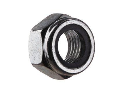 Matice pojistná nízká s PA vložkou DIN985 , pevnost 10.9 ocel pozink - prodej po balení