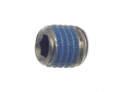 Stavěcí šroub s vnitřním 6hranem ISO4026/DIN913, nerez A2 povlak Tuflok