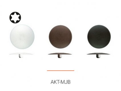 AKT krytka plochá T25 pro MJB - MUNGO
